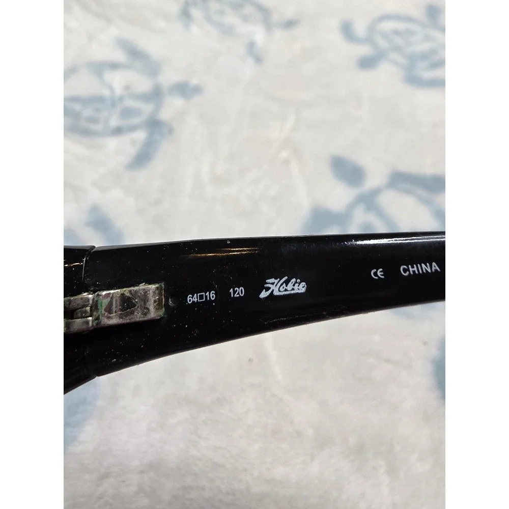 Hobie Napa Polarized Sunglasses Black Wrap‎ Sport Frames 64-16-120